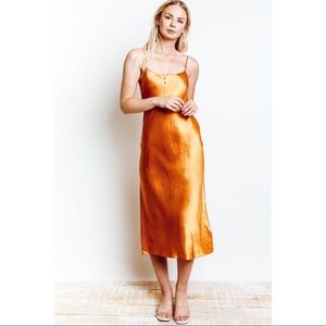 Vince Satin Slipdress